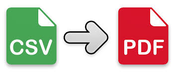 CSV To PDF
